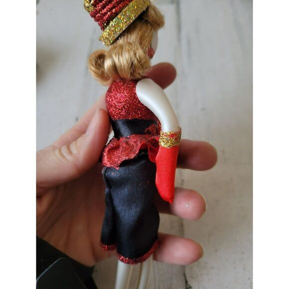 Vintage de carlini Italian glass lady ornament shopper shopping fashion purse fa - Picture 6 of 8